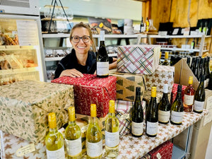 Christmas Gift Wrapped 6 packs of Wine