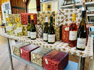 Christmas Gift Wrapped 6 packs of Wine